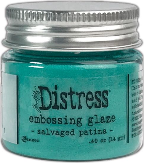 Picture of Tim Holtz Distress Embossing Glaze  Salvaged Patina