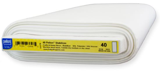Picture of Pellon Sew-In Midweight Stabilizer White 20"X10yd FOB: MI