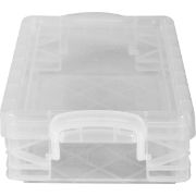 Picture of Advantus Super Stacker Pencil Box, Clear, 8 1/4 x 3 3/4 x 1 1/2