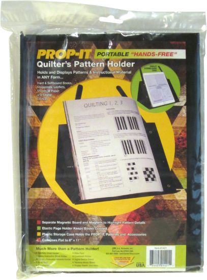 Picture of PROP-IT Portable Quilter's Pattern Holder  