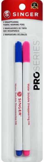 Picture of QuiltPro Disappearing Fabric Marking Pens - Fine Pink & Blue 2/Pkg