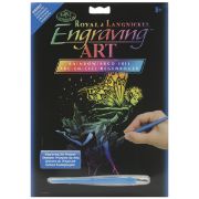 Picture of Rainbow Foil Engraving Art Kit 8"X10" Dancing Fairy