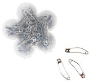 Picture of QuiltPro Curved Safety Pins In Flower Case Size 2 75/Pkg