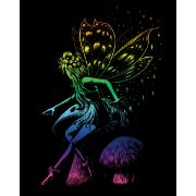 Picture of Rainbow Foil Engraving Art Kit 8"X10" Fairy Princess