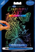 Picture of Rainbow Foil Engraving Art Mini Kit 5"X7" Butterflies