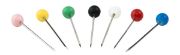 Picture of QuiltPro Ball Head Straight Pins In Flower Case Size 17 300/Pkg
