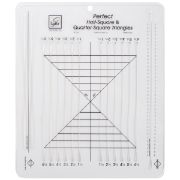 Picture of Perfect Half Square & Quarter Square Triangles Ruler 10-1/2"X12-1/2"