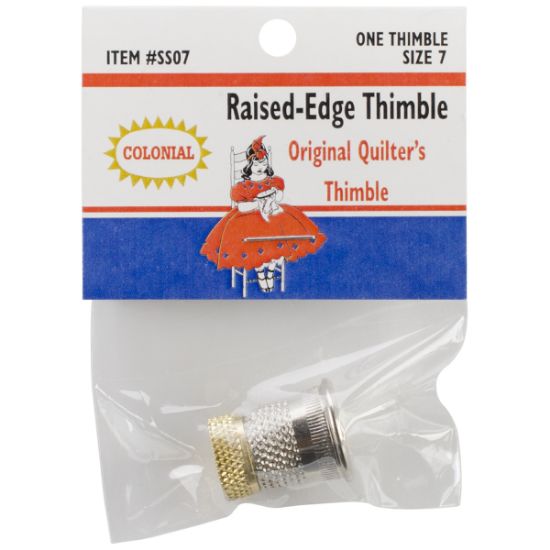 Picture of Raised-Edge Thimble Size 7