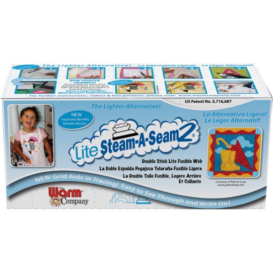 Picture of Lite Steam-A-Seam 2 Double Stick Fusible Web 12"X40yd FOB: MI