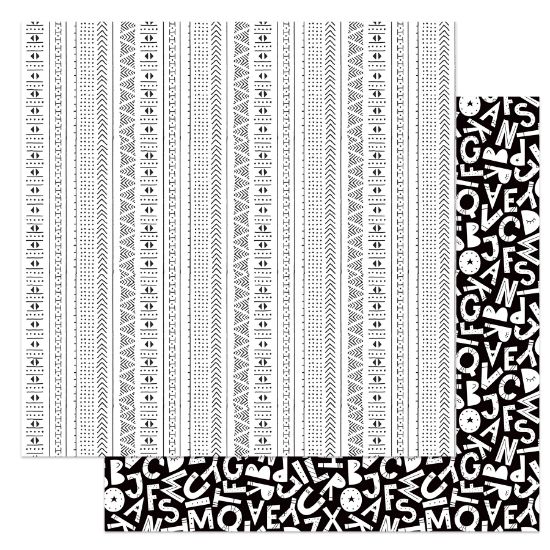 Picture of Little One Double-Sided Cardstock 12"X12" Baby Blanket