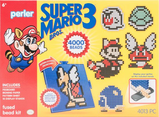 Picture of Perler Super Mario Bros. 3 Deluxe Fused Bead Kit Super Mario Bros. 3