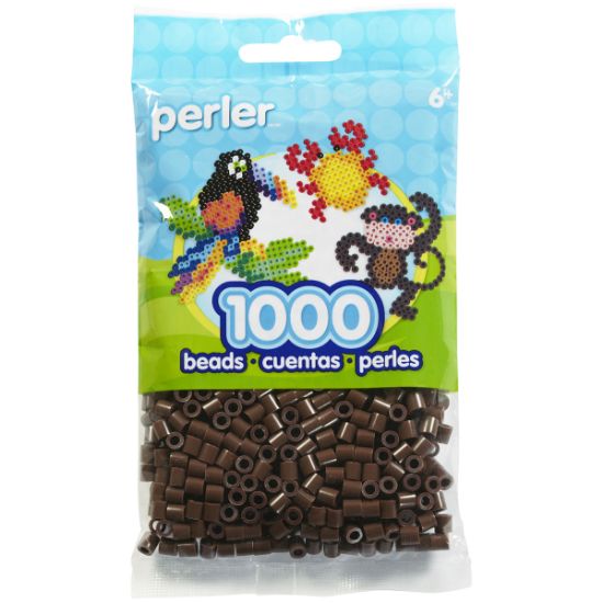 Picture of Perler Beads 1,000/Pkg Brown