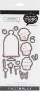 Picture of PhotoPlay Say It With Stamps Die Set Hey Cupcake