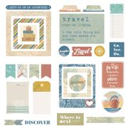 Picture of PhotoPlay Travelogue Ephemera Cardstock Die-Cuts-