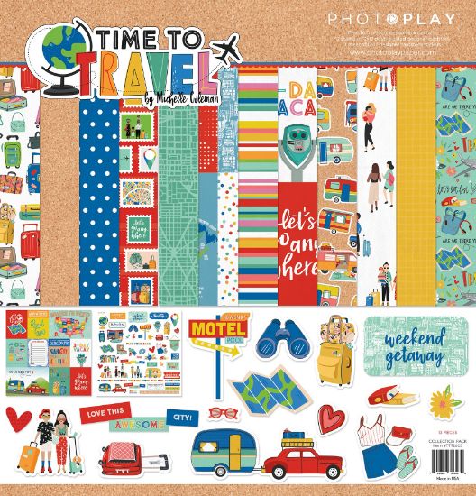 Picture of PhotoPlay Collection Pack 12"X12" Time To Travel