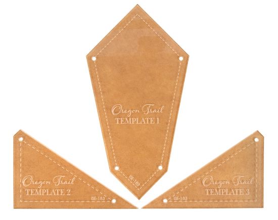 Picture of It's Sew Emma Quilting Template Set Oregon Trail