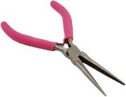 Picture of Long Flat Nose Pliers W/Soft Grip Handle 6"
