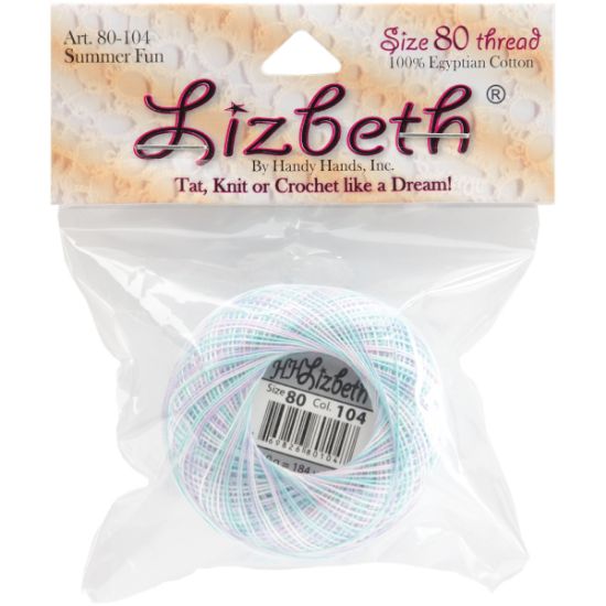 Picture of Lizbeth Cordonnet Cotton Size 80 Summer Fun