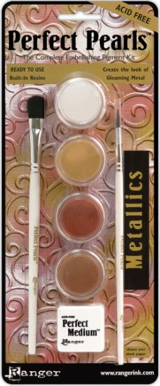 Picture of Perfect Pearls Pigment Powder Kit Metallics