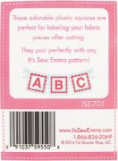 Picture of It's Sew Emma Alphabitties Pack Pink