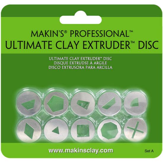 Picture of Makin's Professional Ultimate Clay Extruder Discs 10/Pkg Set A