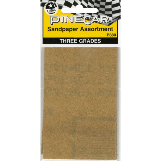 Picture of Pine Car Derby Sandpaper Assortment 