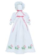 Picture of Jack Dempsey Stamped White Pillowcase Doll Kit-Rose Buds