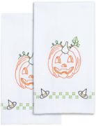 Picture of Jack Dempsey Stamped Decorative Hand Towel Pair 17"X28" Halloween