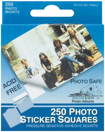 Picture of Photo Sticker Squares .5" 250/Pkg White