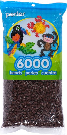 Picture of Perler Beads 6,000/Pkg Brown