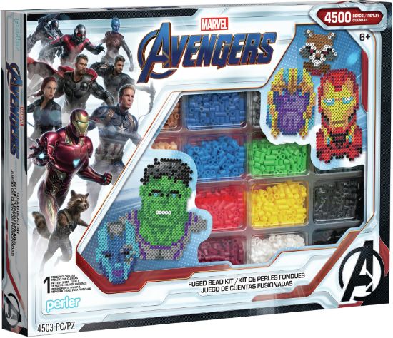 Picture of Perler Deluxe Fused Bead Kit Avengers