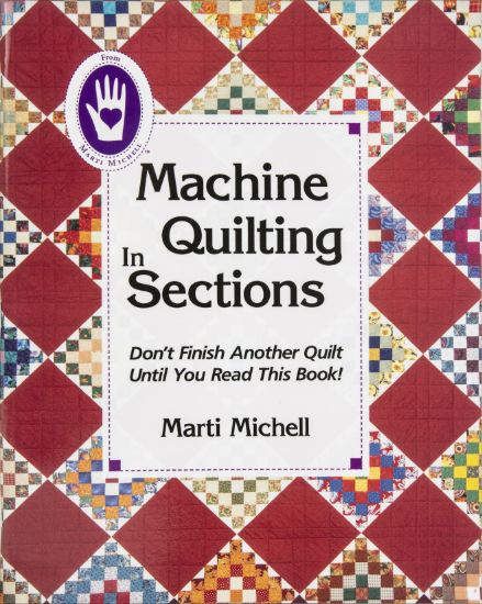 Picture of Marti Michell Books Machine Quilting In Sections