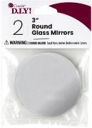 Picture of Round Glass Mirror 2/Pkg Silver