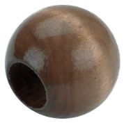 Picture of Round Wood Beads 20mm 8/Pkg Walnut