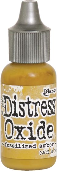 Picture of Tim Holtz Distress Oxides Reinkers Fossilized Amber