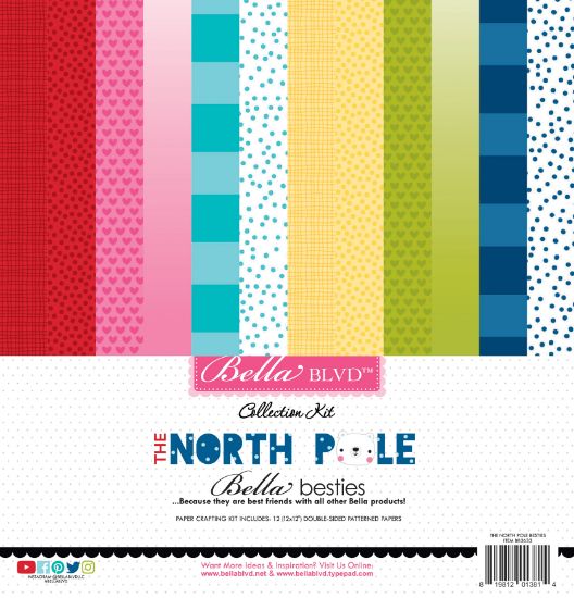 Picture of Bella Blvd Besties Collection Kit 12"X12"-The North Pole
