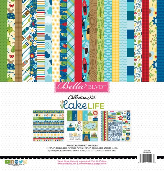 Picture of Bella Blvd Collection Kit 12"X12"-Lake Life