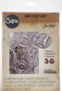 Picture of Sizzix 3D Texture Fades Embossing Folder By Tim Holtz Mechanics