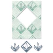 Picture of Sizzix 2D Impresslits Embossing Folder By Lisa Jones-Ornate Frames