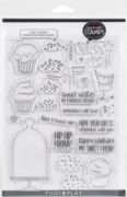 Picture of PhotoPlay Say It With Stamps Photopolymer Stamps Hey Cupcake