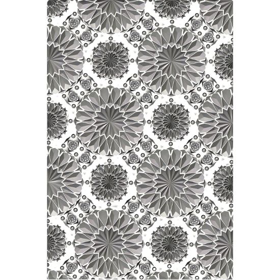 Picture of Sizzix 3D Texture Fades Embossing Folder By Tim Holtz-Mini Kaleidoscope