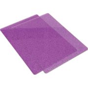 Picture of Sizzix Big Shot Cutting Pads 1 Pair Purple W/Silver Glitter