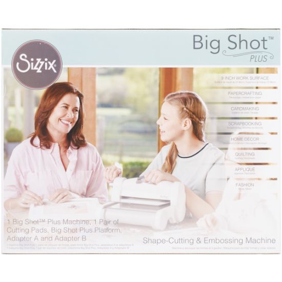 Picture of Sizzix Big Shot Plus Machine White W/Gray