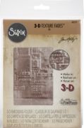 Picture of Sizzix 3D Texture Fades Embossing Folder By Tim Holtz Foundry
