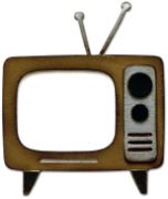 Picture of Sizzix Bigz Die By Tim Holtz Retro TV