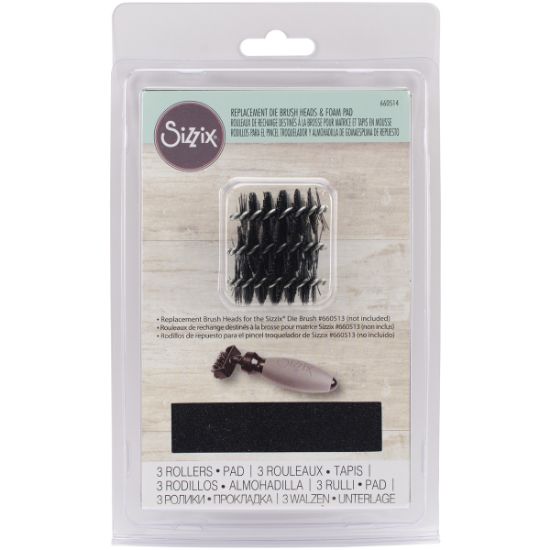 Picture of Sizzix Die Brush & Foam Pad Replacement For 660513 Tool