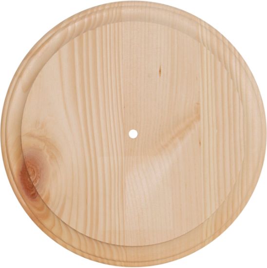 Pine Wood Clock Face 11" Round Use 700P & 800P Movements