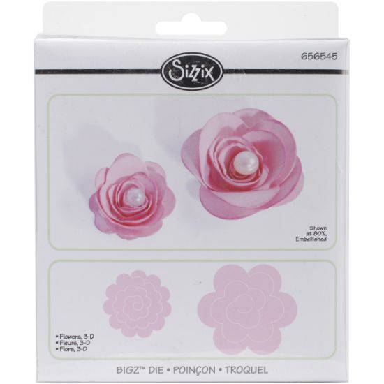 Picture of Sizzix Bigz Die 5.5"X6" Flowers 3D