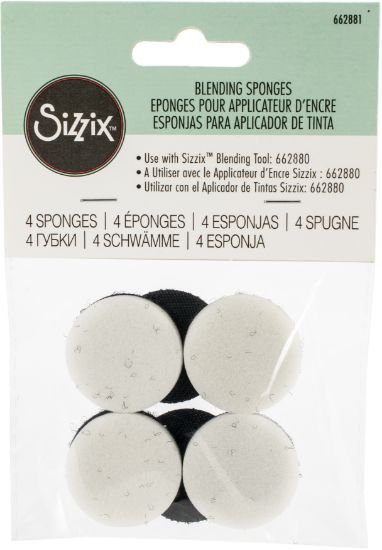Picture of Sizzix Blending Tool Sponge Refills 4/Pkg 
