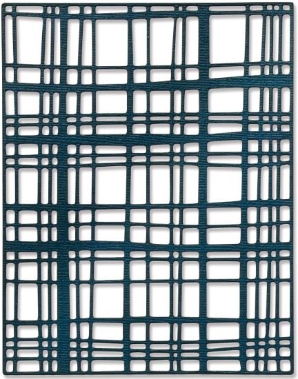 Picture of Sizzix Thinlits Die By Tim Holtz-Simple Plaid